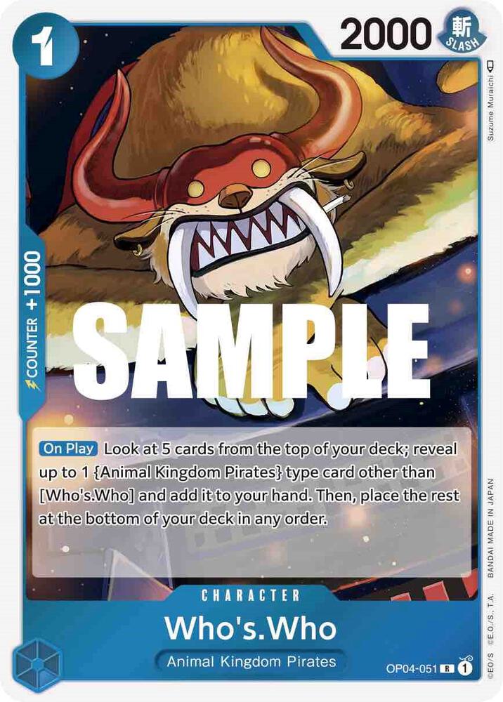 Who's.Who card image