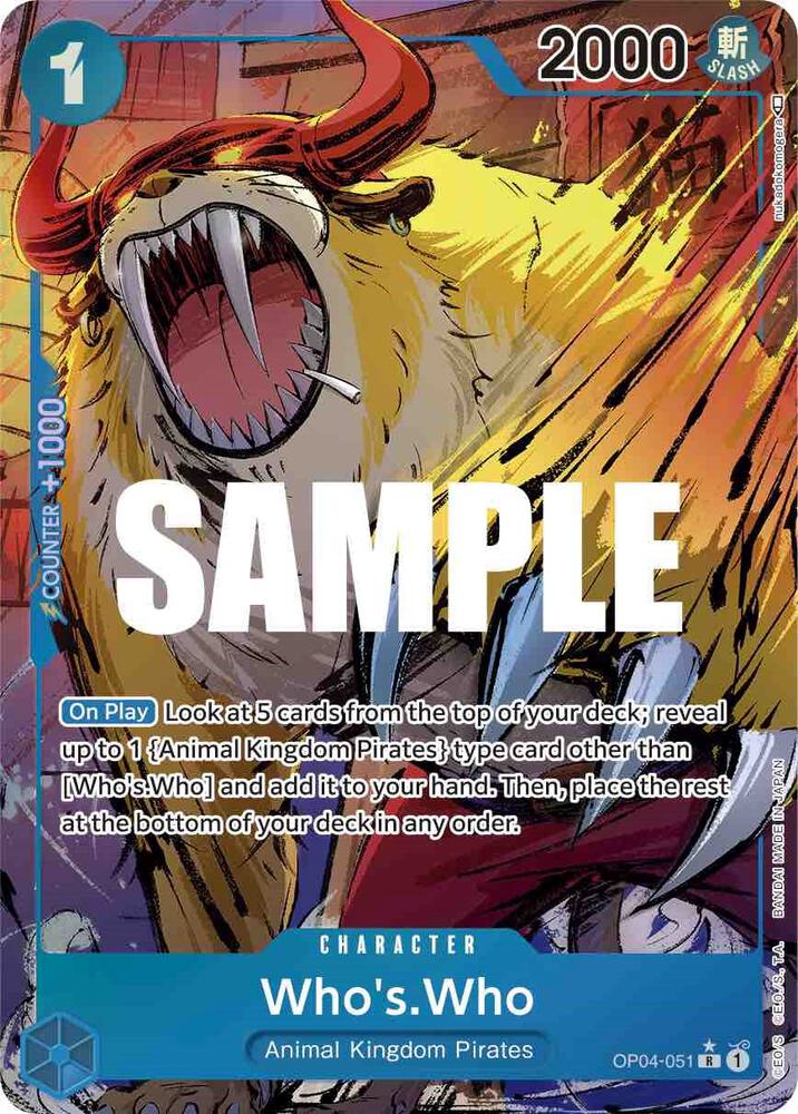 Who's.Who (Alternate Art) card image
