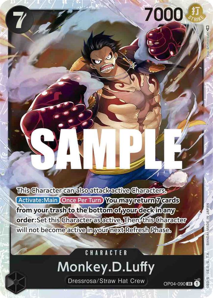 Monkey.D.Luffy (090) card image