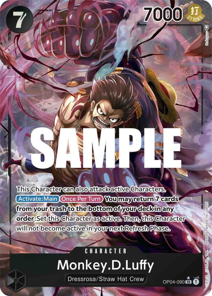 Monkey.D.Luffy (090) (Alternate Art) card image