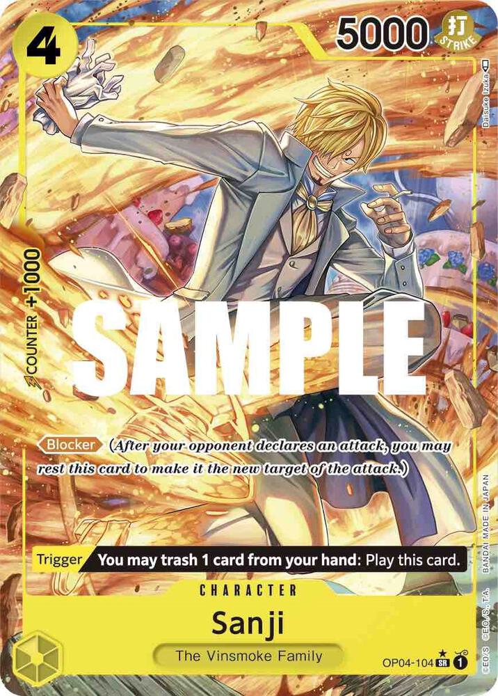Sanji (104) (Alternate Art) card image