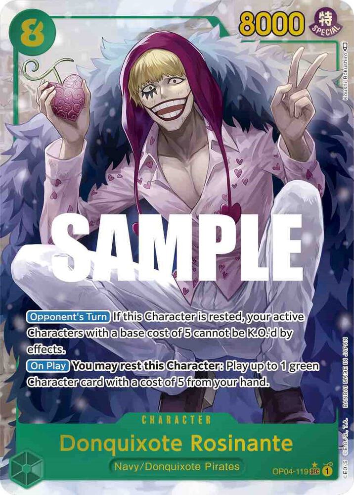 Donquixote Rosinante (Alternate Art) card image