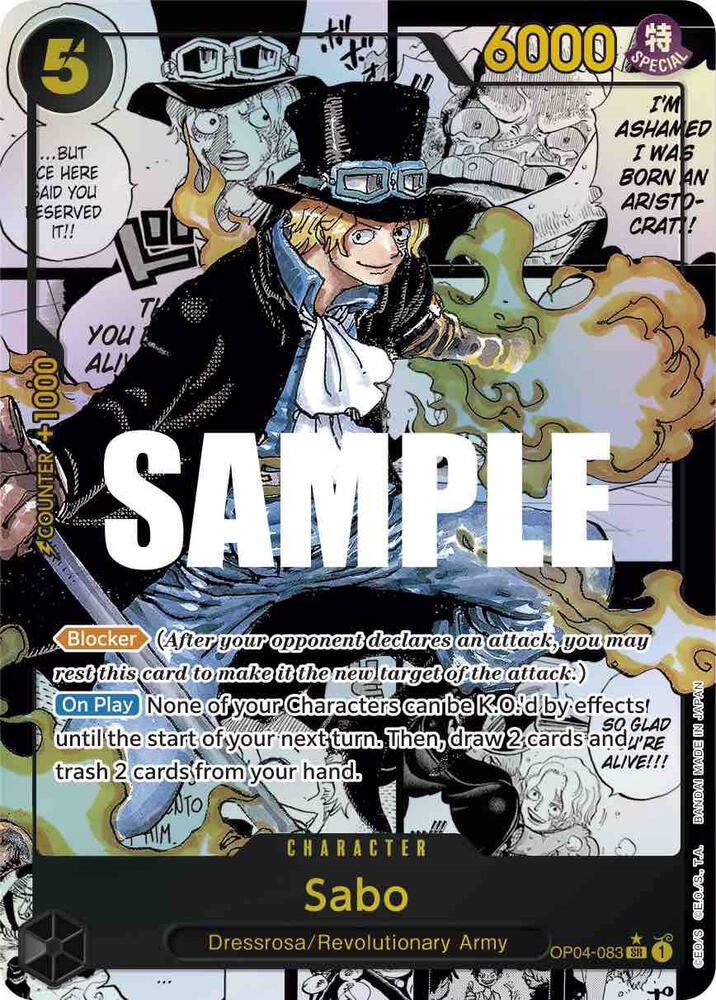 Sabo (Alternate Art) (Manga) card image