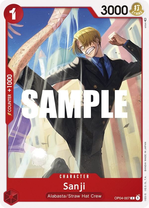 Sanji (007) card image