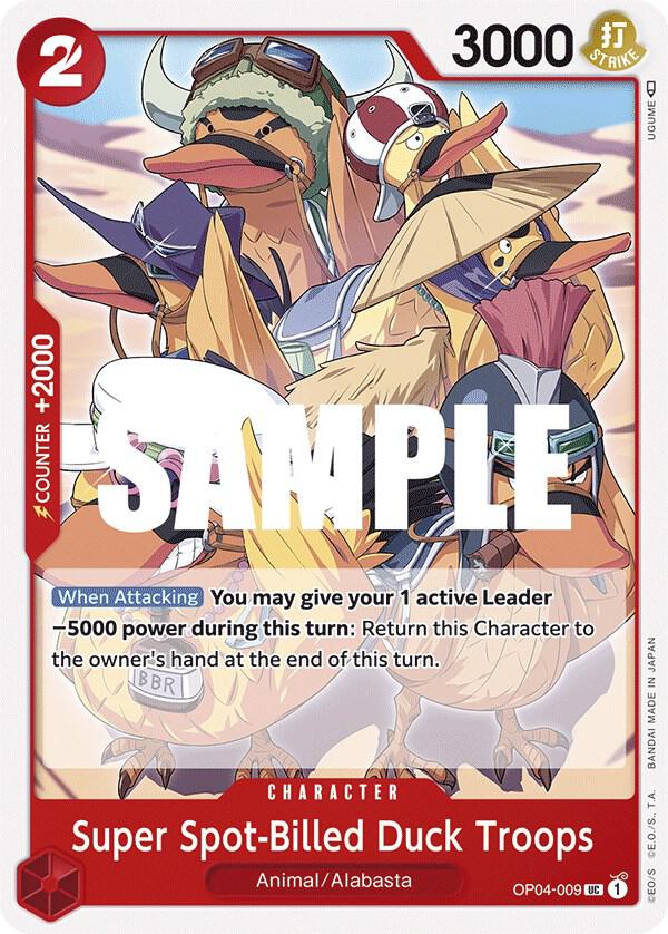 Super Spot-Billed Duck Troops card image
