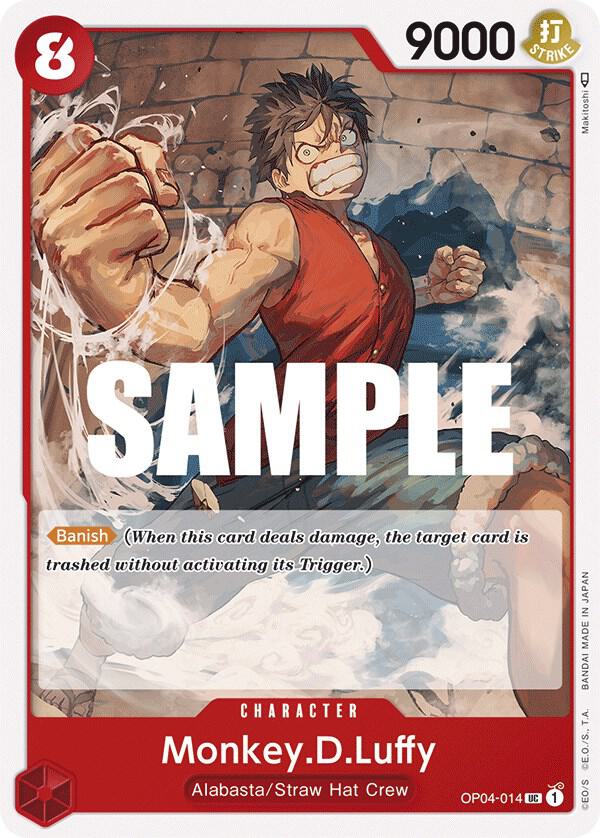 Monkey.D.Luffy (014) card image