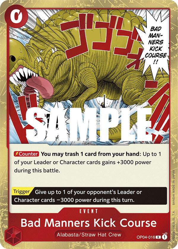 Bad Manners Kick Course card image