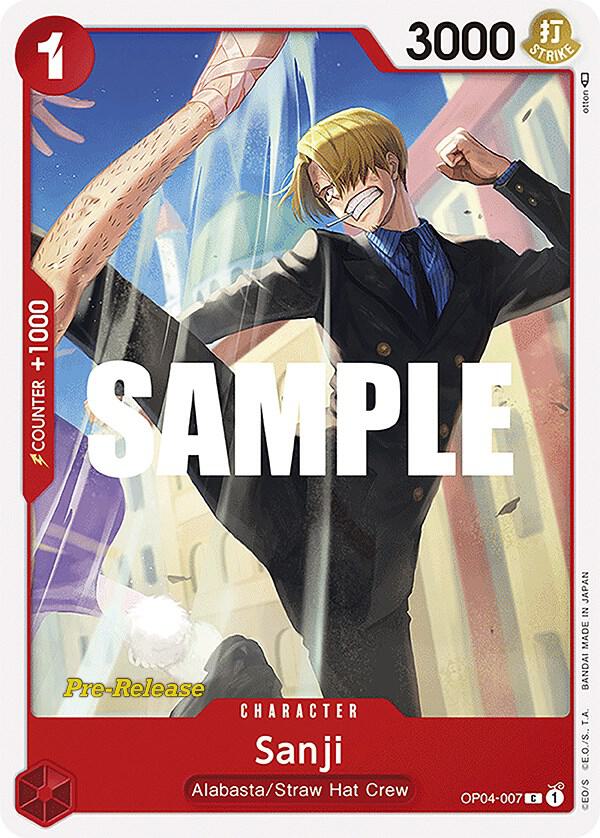 Sanji (007) card image