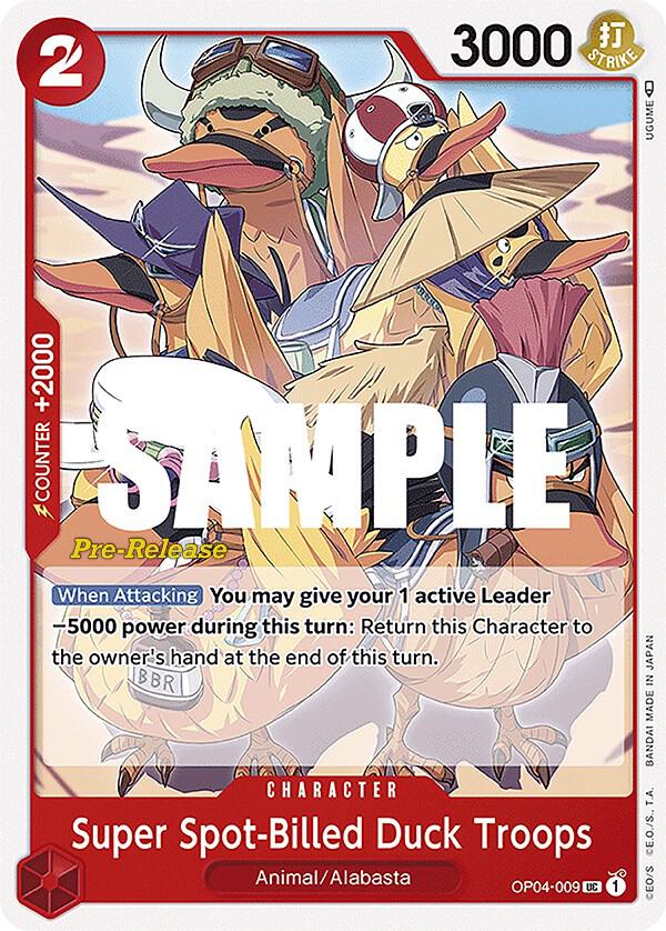 Super Spot-Billed Duck Troops card image