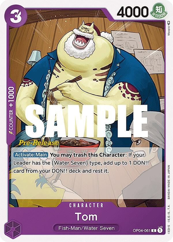 Tom card image