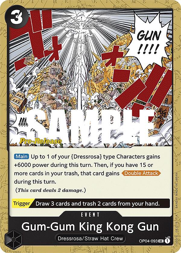Gum-Gum King Kong Gun card image