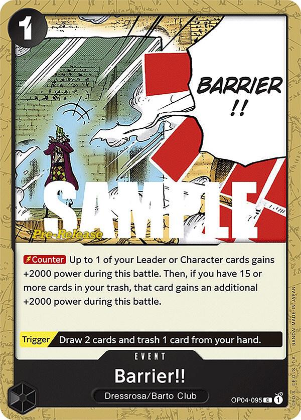 Barrier!! card image