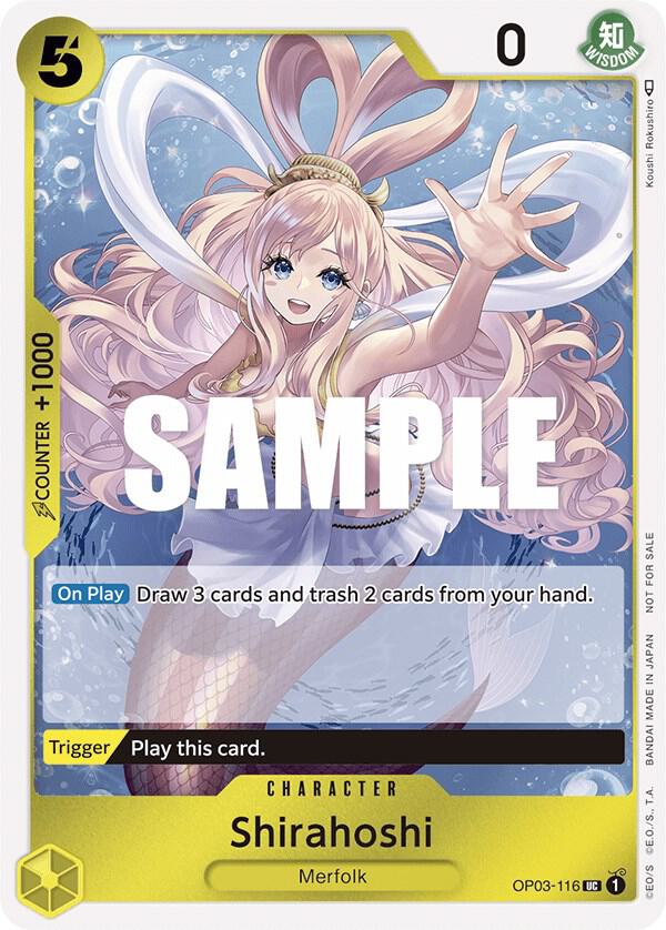 Shirahoshi (Dash Pack) card image