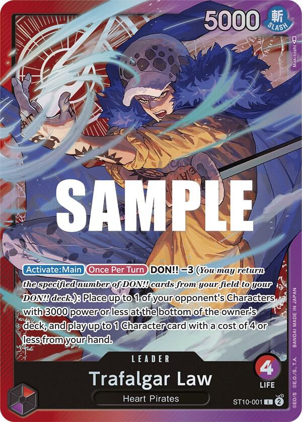 Trafalgar Law (001) card image