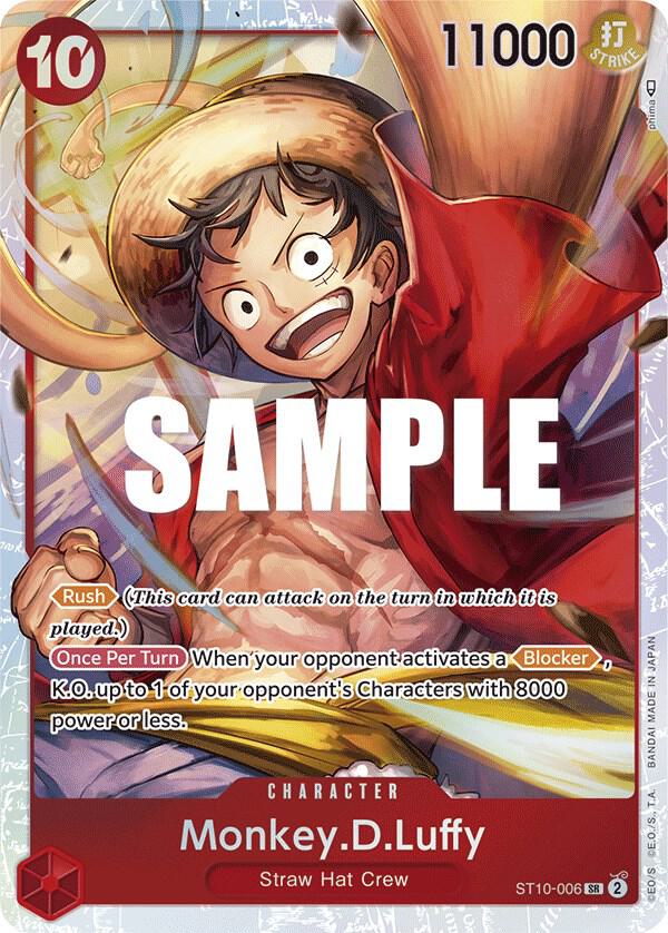 Monkey.D.Luffy (006) card image