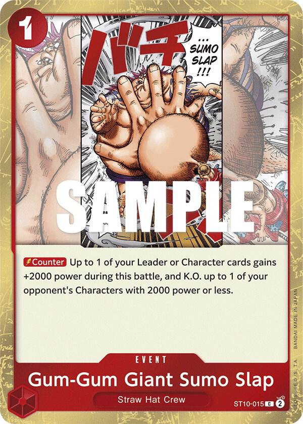 Gum-Gum Giant Sumo Slap card image