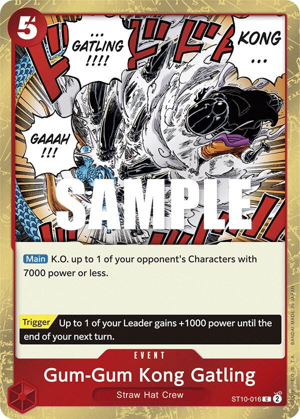 Gum-Gum Kong Gatling card image