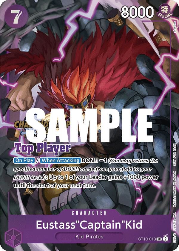Eustass"Captain"Kid (CS 2023 Top Players Pack) card image