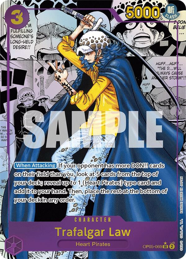 Trafalgar Law (069) (Alternate Art) (Manga) card image