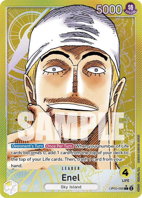 Enel (098) (Alternate Art) card image