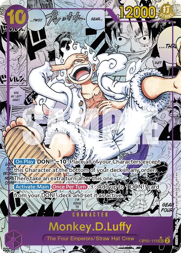 Monkey.D.Luffy (119) (Alternate Art) (Manga) card image