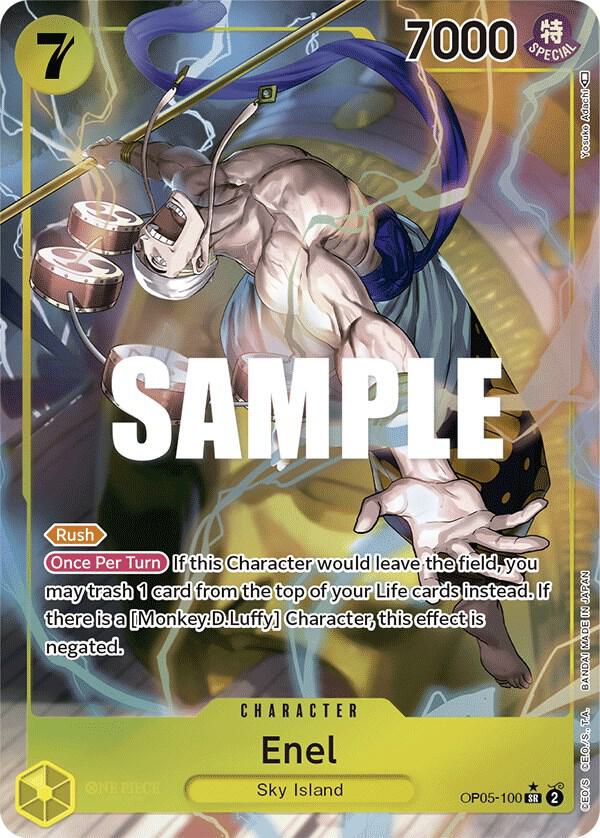 Enel (100) (Alternate Art) card image