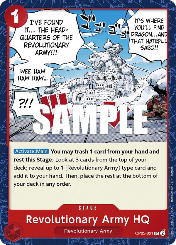 Revolutionary Army HQ card image