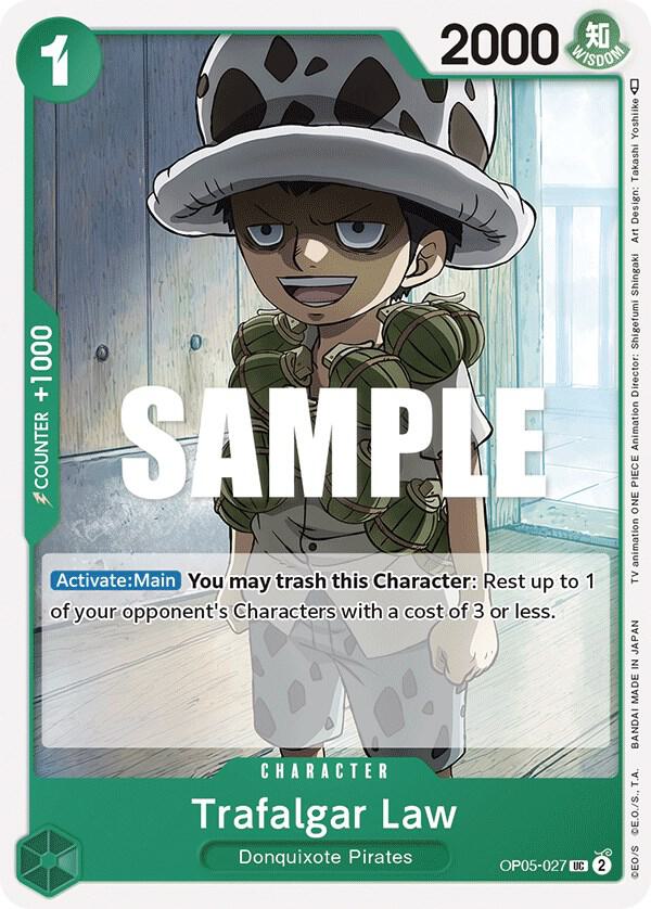 Trafalgar Law (027) card image