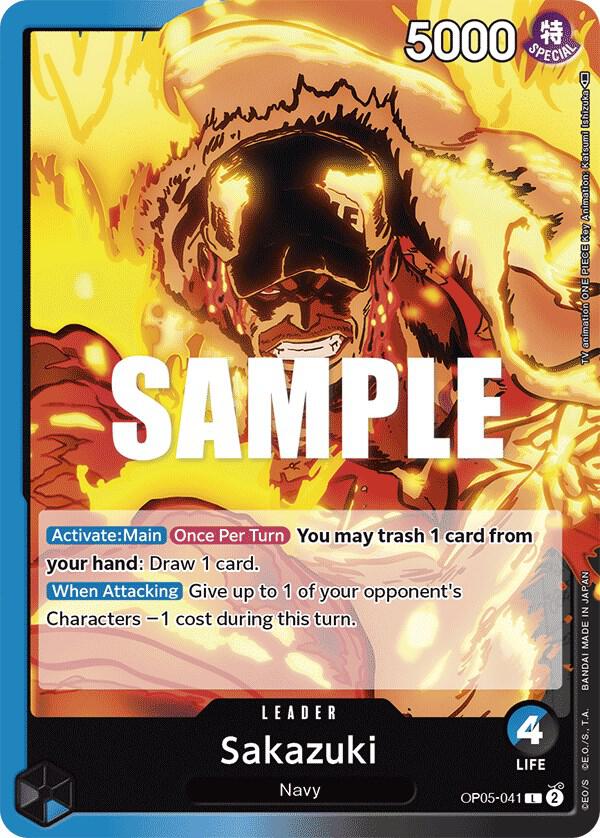 Sakazuki card image