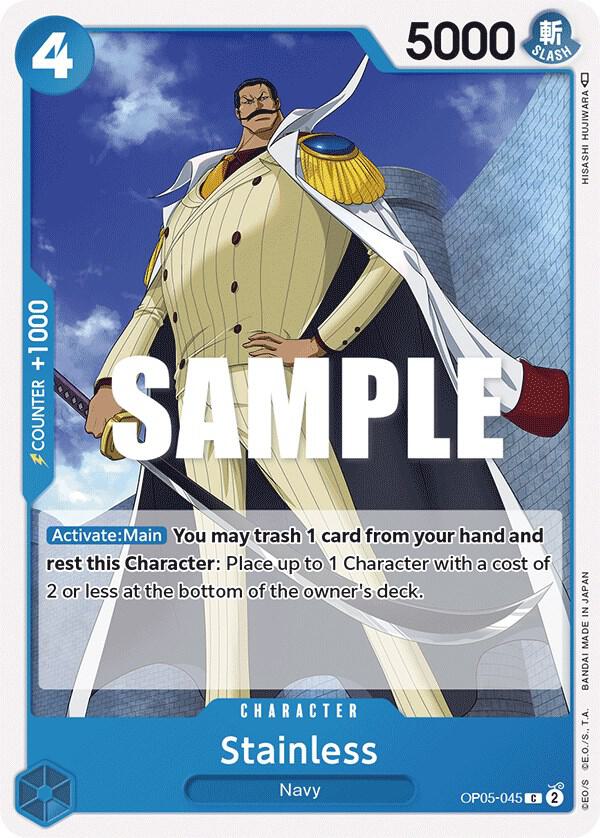 Stainless card image