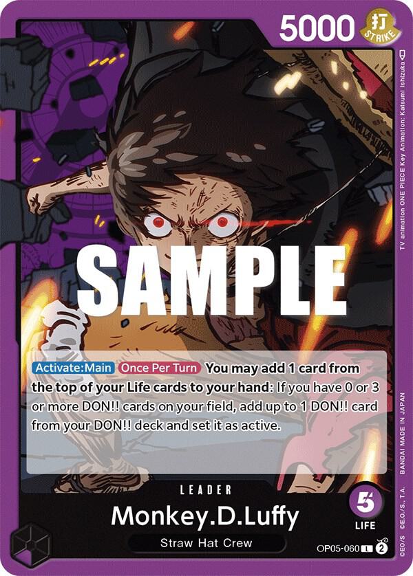 Monkey.D.Luffy (060) card image