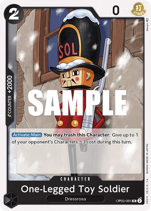One-Legged Toy Soldier card image
