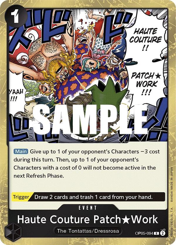 Haute Couture Patch Work card image