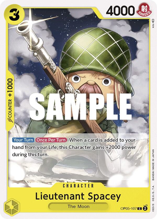 Lieutenant Spacey card image