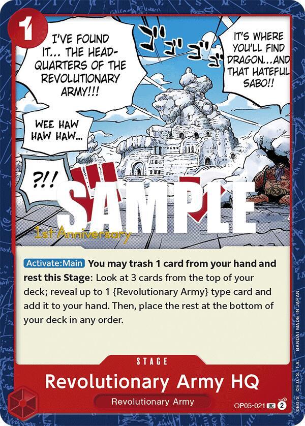 Revolutionary Army HQ card image