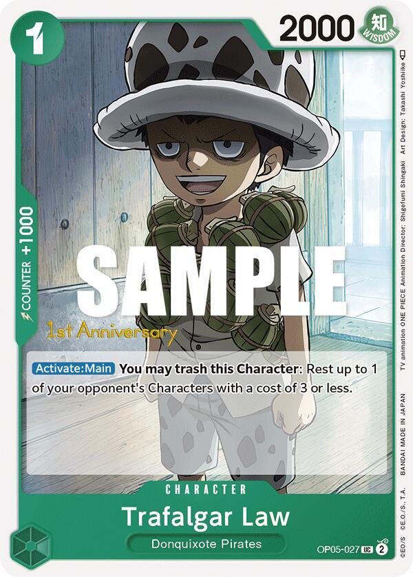 Trafalgar Law (027) card image