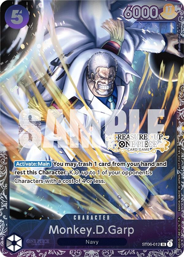 Monkey.D.Garp (Treasure Cup) card image