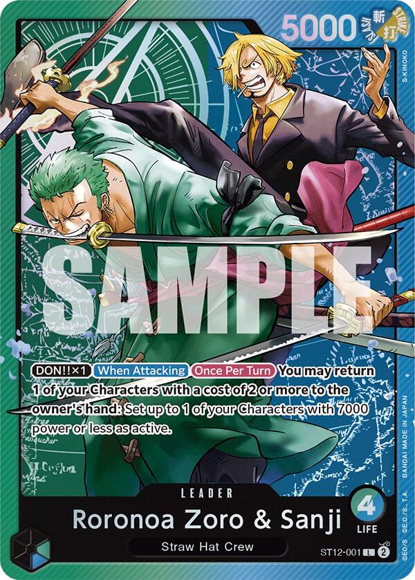 Roronoa Zoro & Sanji card image