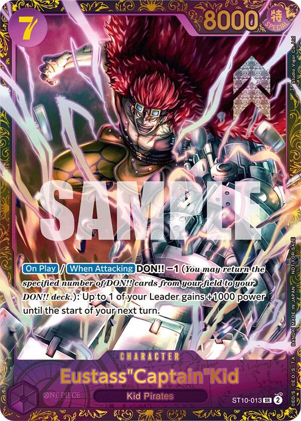Eustass"Captain"Kid - ST10-013 card image