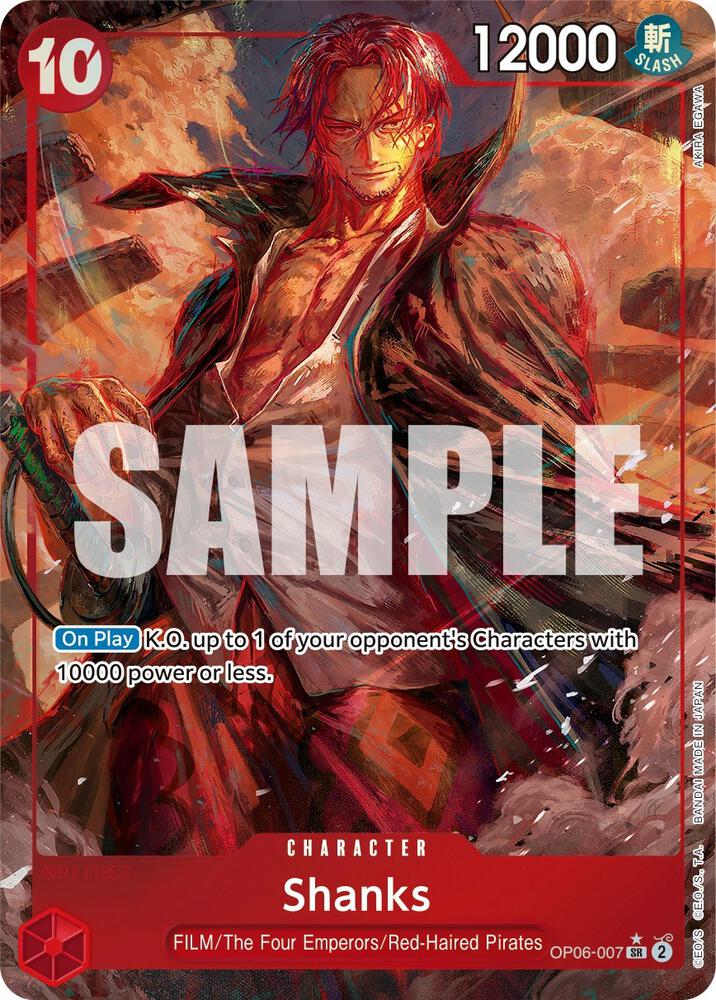 Shanks (Alternate Art) card image