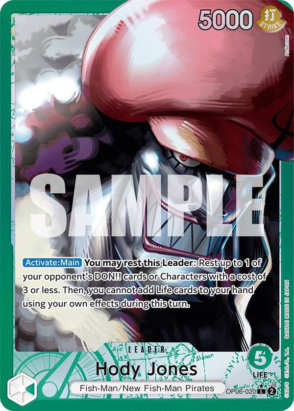 Hody Jones (020) (Alternate Art) card image