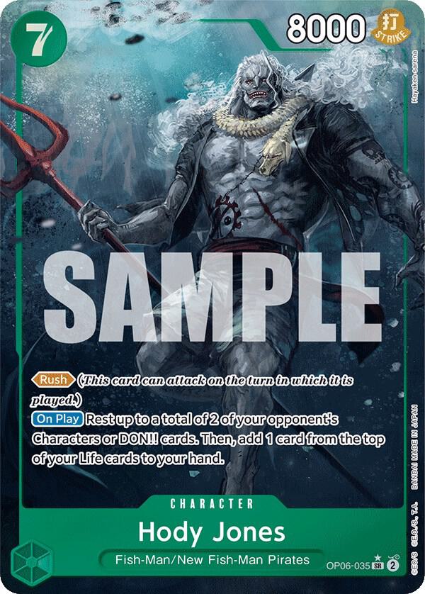 Hody Jones (035) (Alternate Art) card image