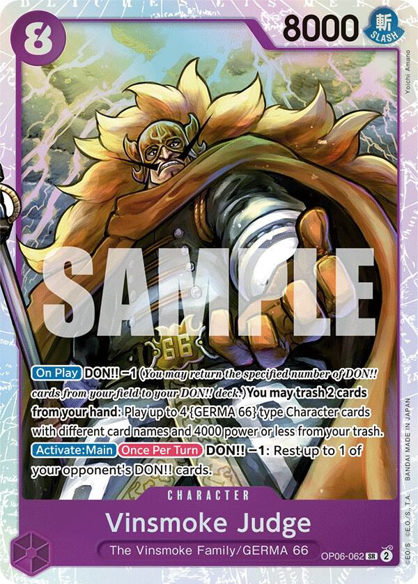Vinsmoke Judge card image