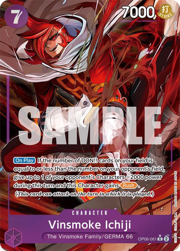 Vinsmoke Ichiji (061) (Alternate Art) card image