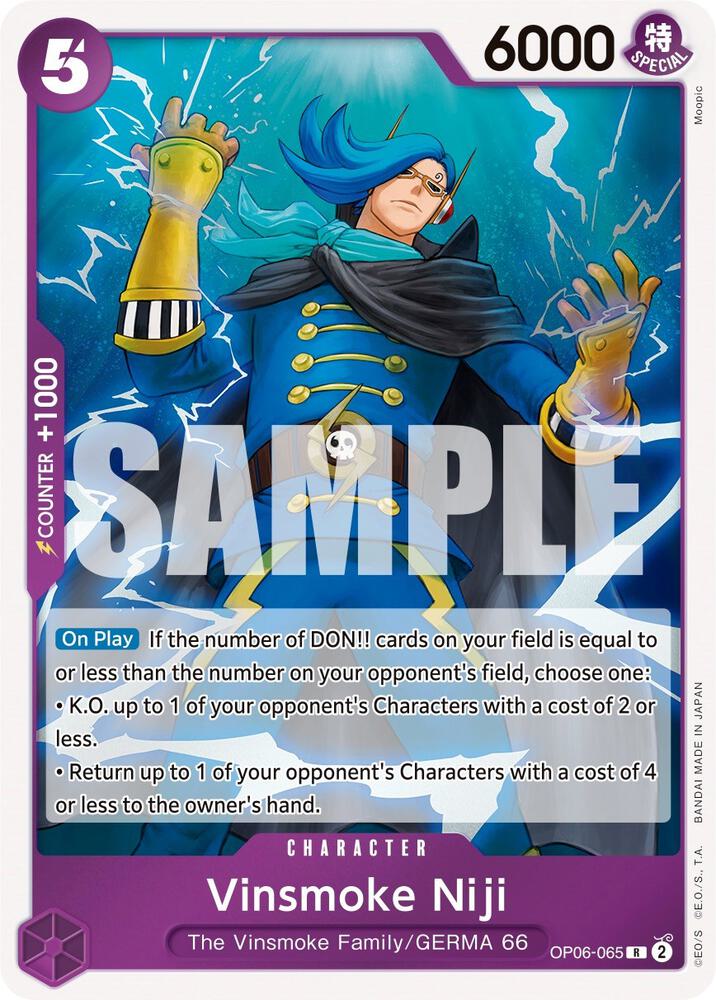 Vinsmoke Niji (065) card image