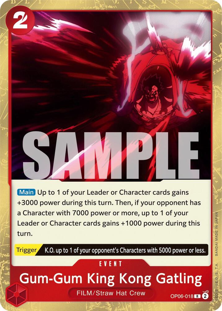 Gum-Gum King Kong Gatling card image