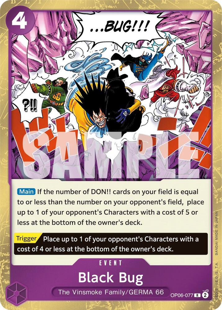 Black Bug card image