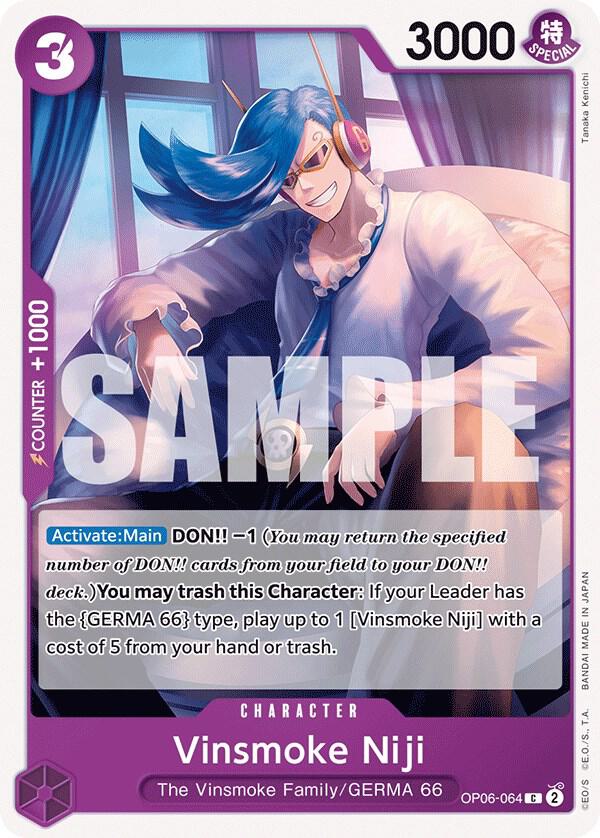 Vinsmoke Niji (064) card image