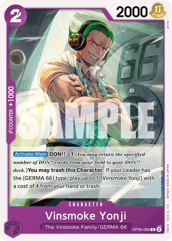 Vinsmoke Yonji (066) card image