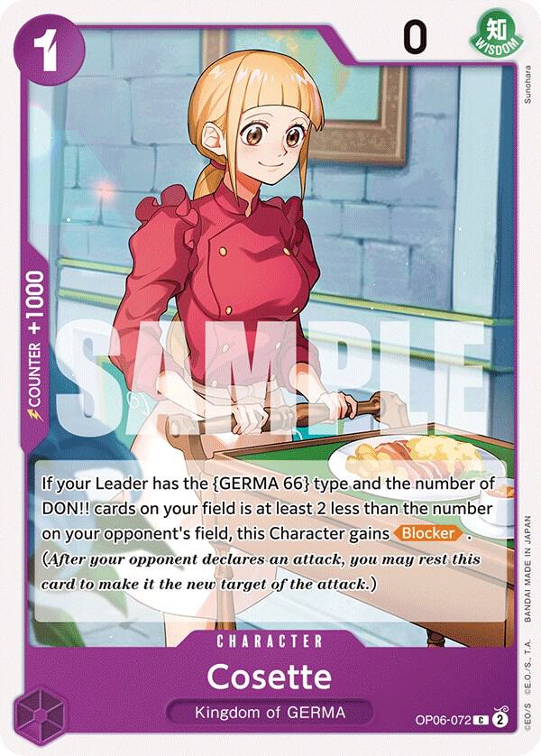 Cosette card image